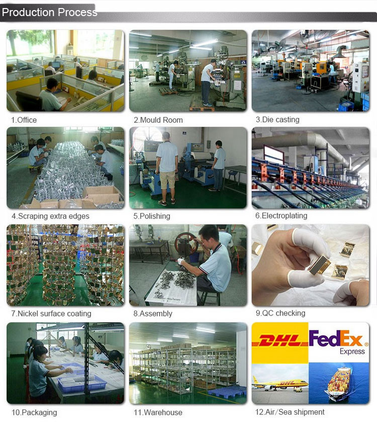 50 pieces 6 colors 6 sizes chrome color die casting O rings for woman shouldbags purse close round ring purse accessories