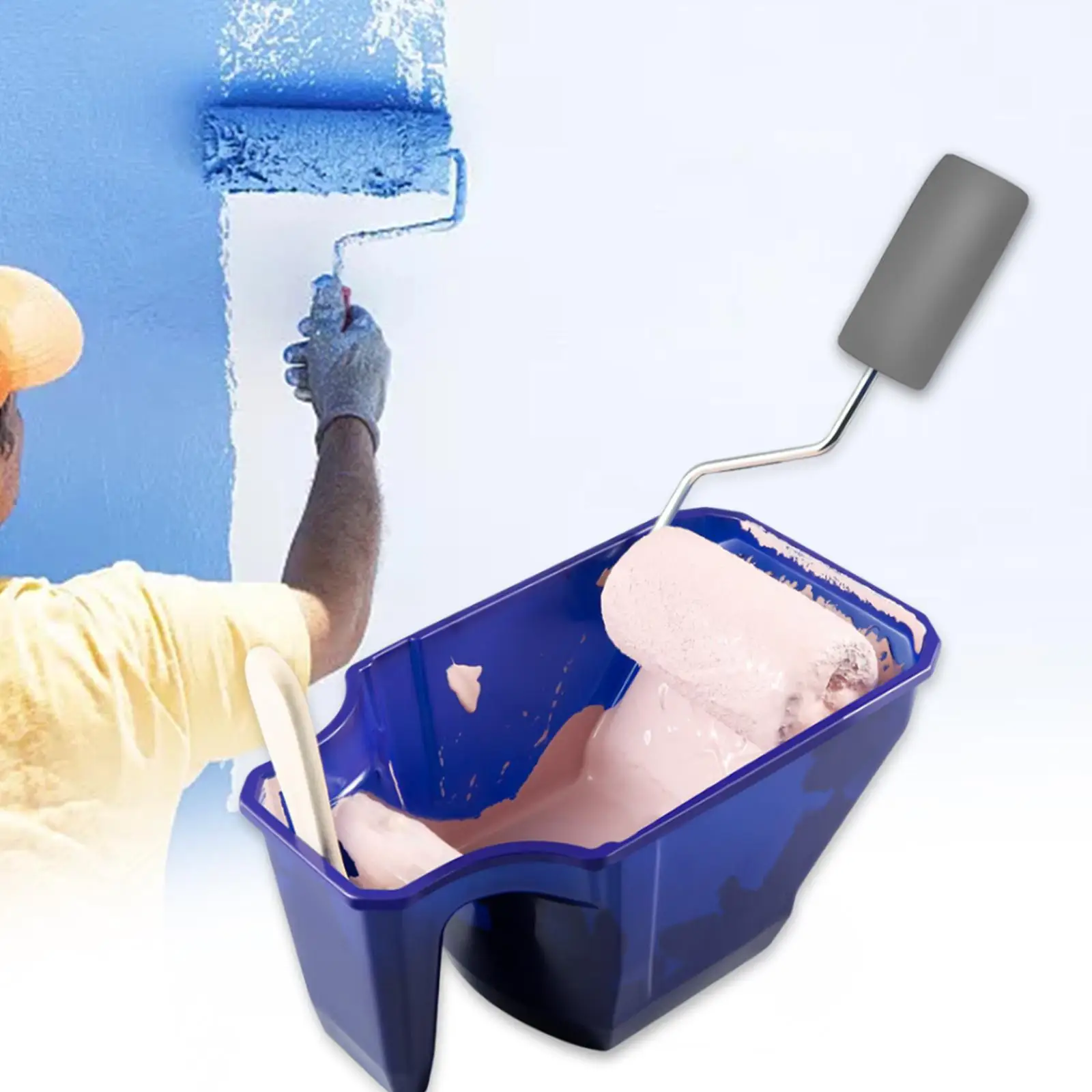 Paint Tool Convenient Construction Washable Multifunctional Painting Set Handle