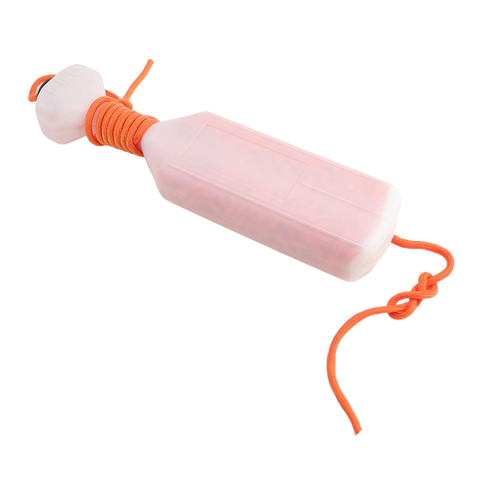 Durable Rescue Throw Rope Storage Bottle High Strength Supplies