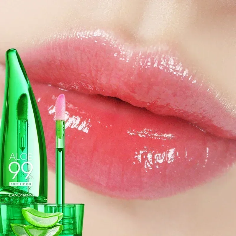 Best of New 99% Aloe Vera Lip Balm Oil Temperature Color Changing Lipgloss Waterproof Moisturizing Long Lasting Lip Tint Makeup Cosmetic Reviews & Tips