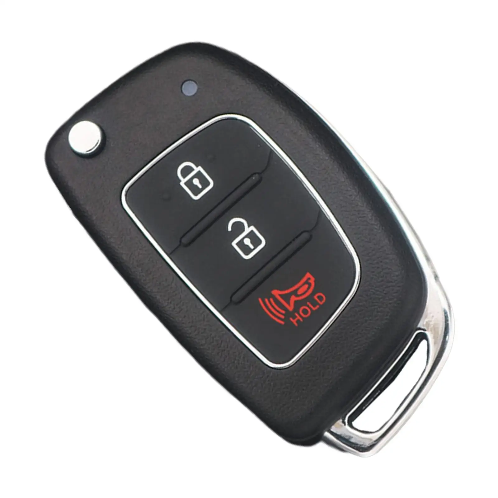 3 Buttons Remote Folding Flip Key Cover Case Fob Fit for Hyundai iX35 iX25