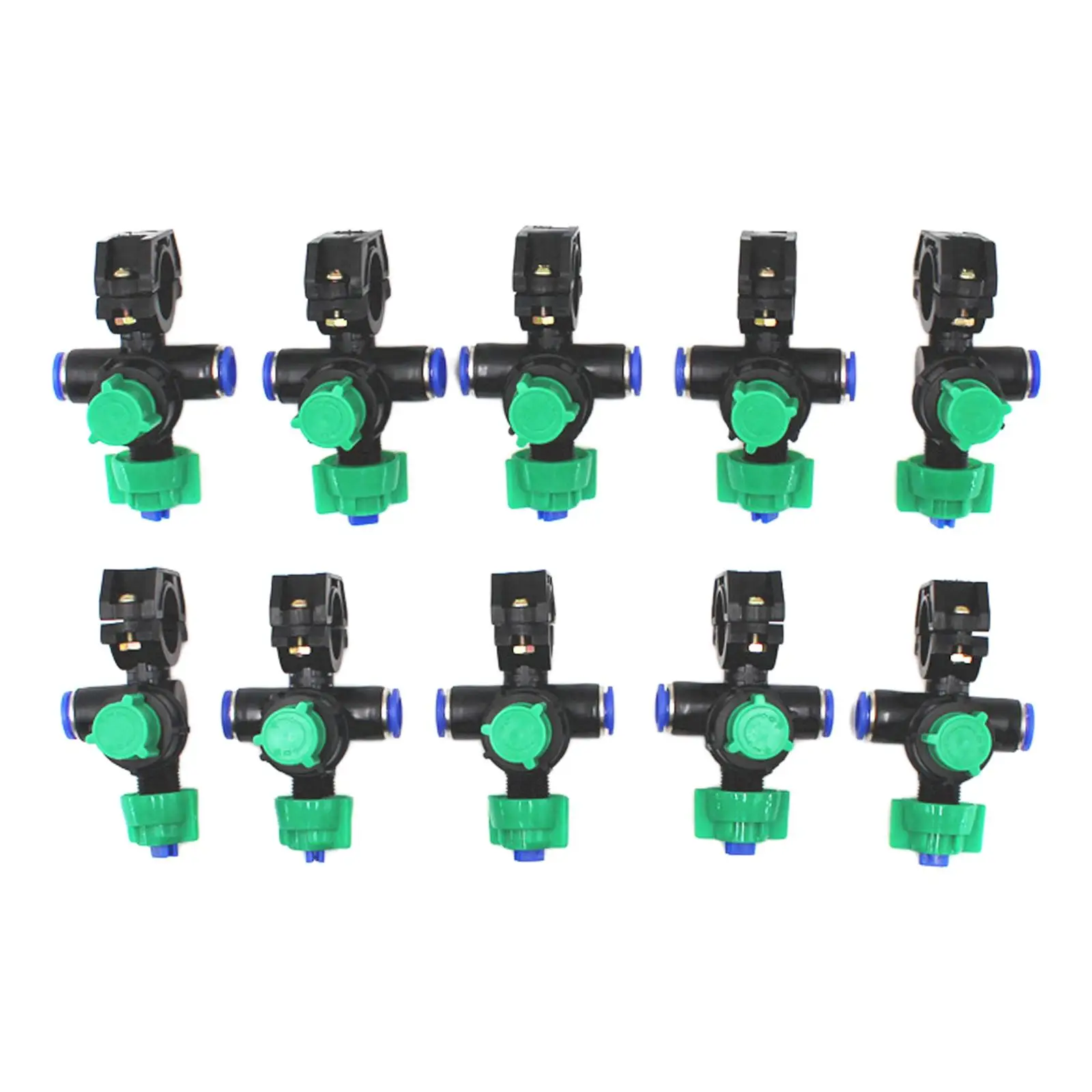10pcs Agricultural Spray Head Misting System Head for Horticulture, Greenhouse Watering Nozzle Flower Irrigation Fog Sprayer