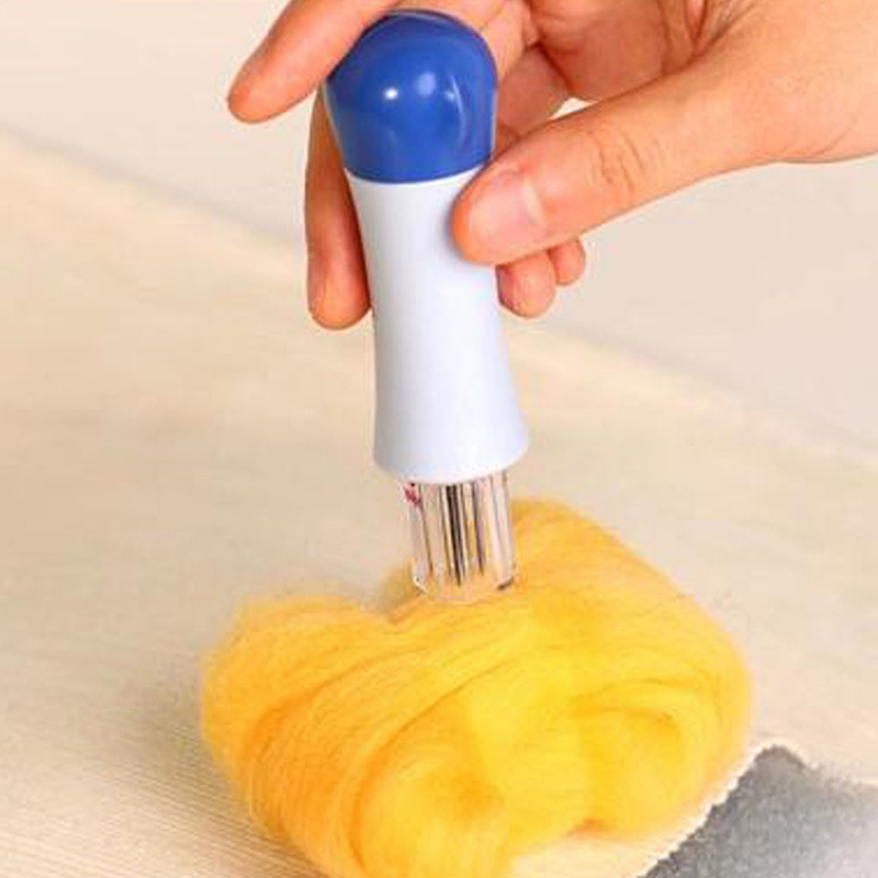 Description Picture 6 of itemFelting Needle Kit Felting Needles with 7 Needles Felting Starter Kit Felt Diy Package Wool Felt for DIY Felting