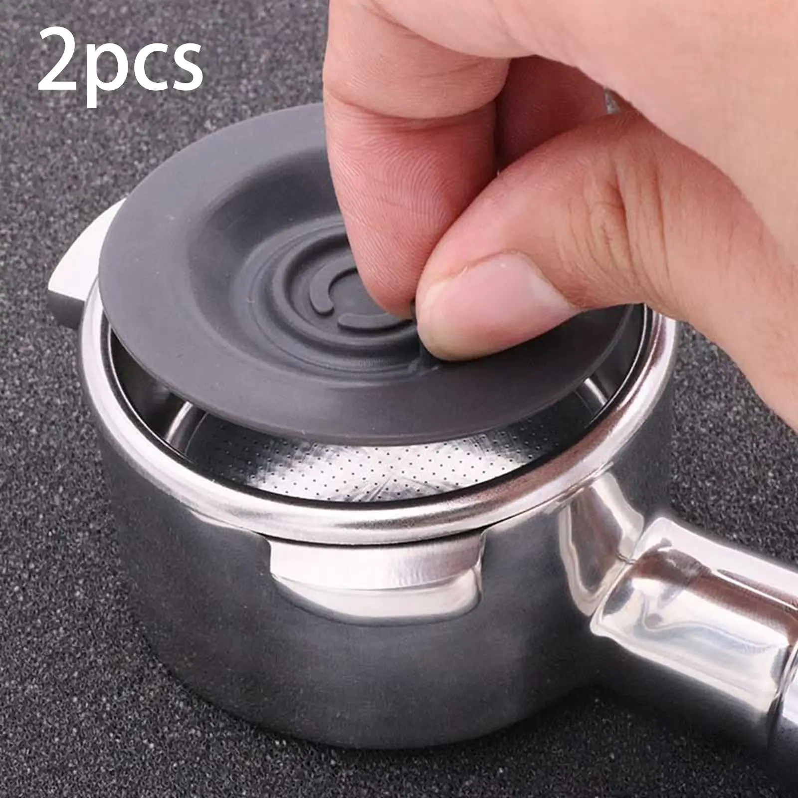 2Pcs 54mm Espresso Cleaning Disc Coffee Machine Accessory Portable Backflush Disc for Bes870XL Bes878bss Bes880 Espresso Machine