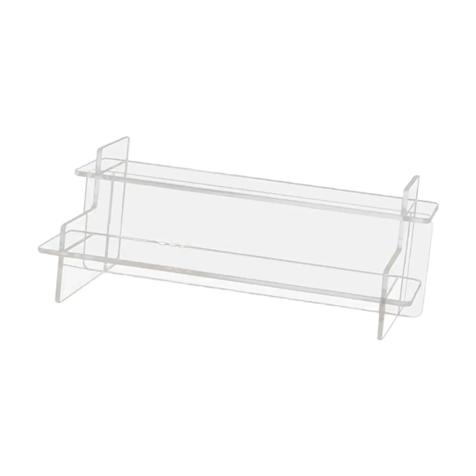 Multi Tier Acrylic Display Riser Stand Transparent for Perfume Glasses
