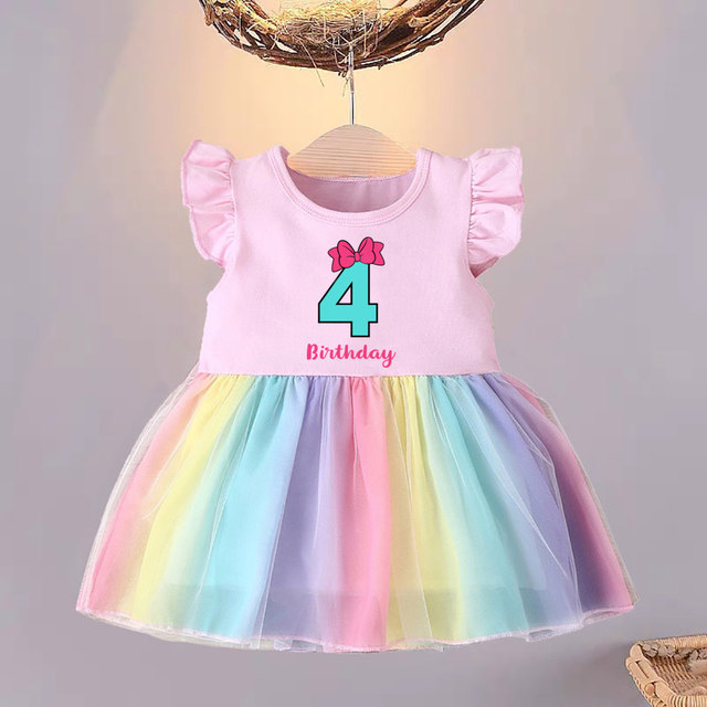 4 year old birthday cheap dress