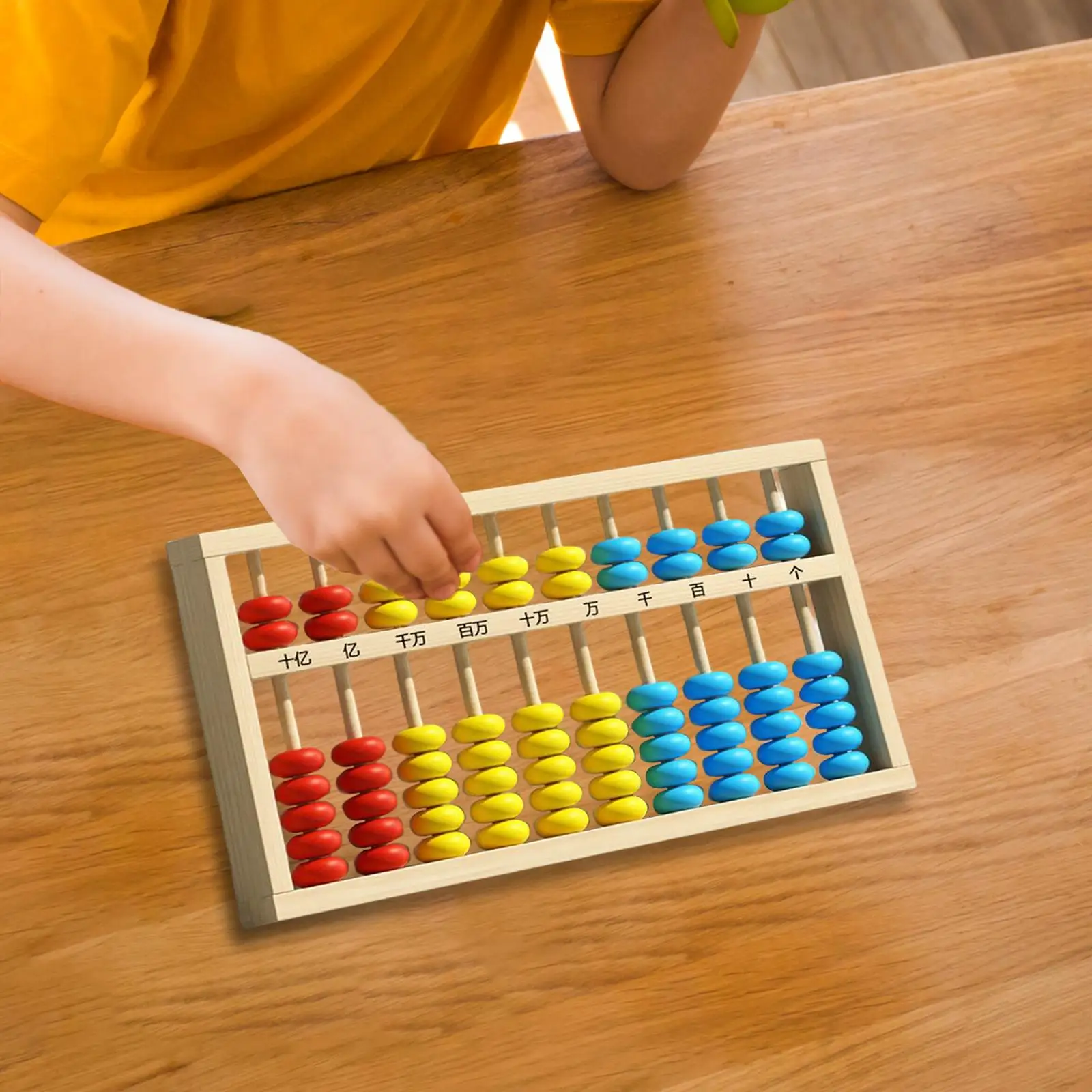 Abacus Educational Toy Kindergarten Counting Rack for Toddlers Boys Girls