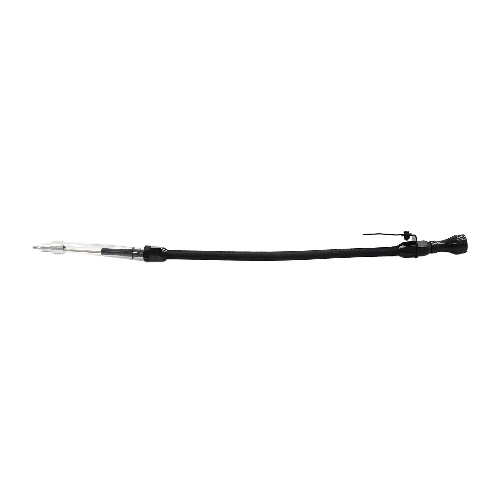 Engine Flexible Oil Dipstick Black Metal Replace