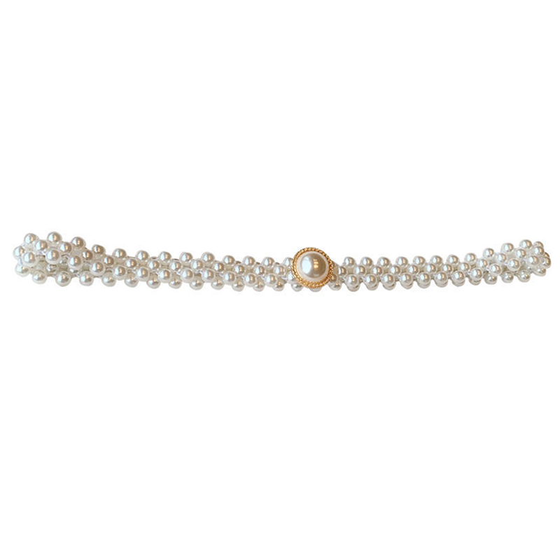 Title 6, Large Pearl Waist Chain Women