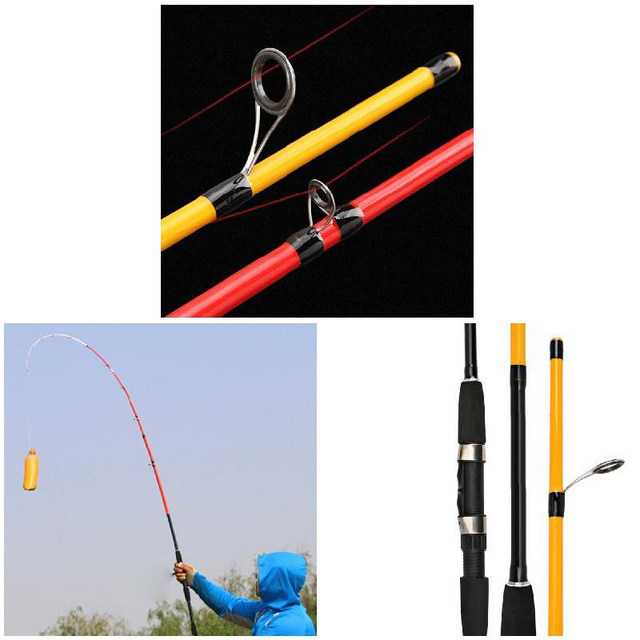 Canne à Pêche Tenkara Télescopique En Fibre De Carbone - Longueurs De 3,6 à 7,2 M Réglables, Pour Pêche En Rivière