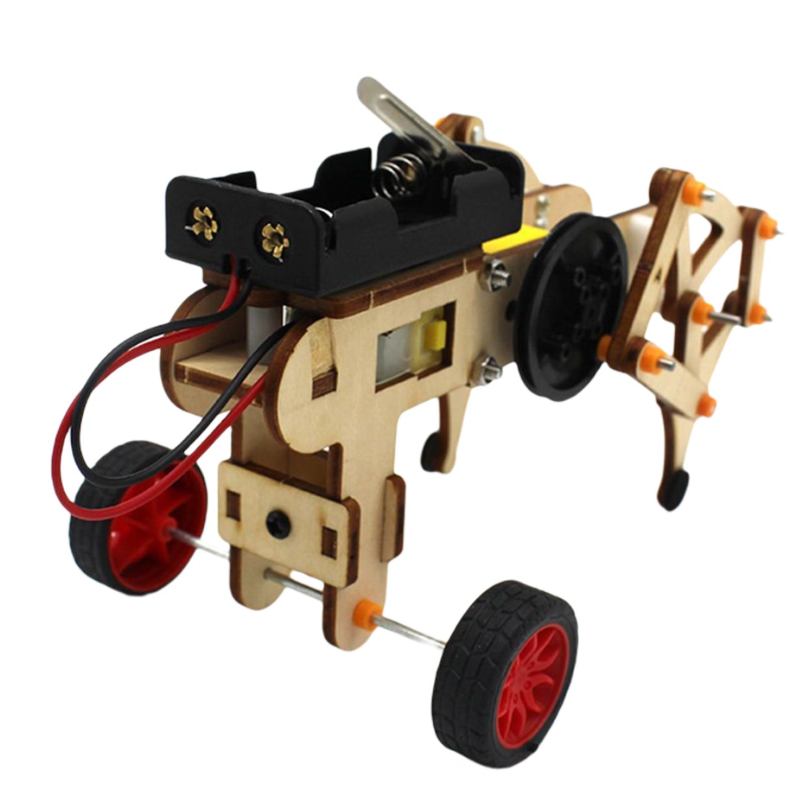 Wooden Mechanical Car Toys DIY Handmade Kids Age 8-12 Boys Girls Adults