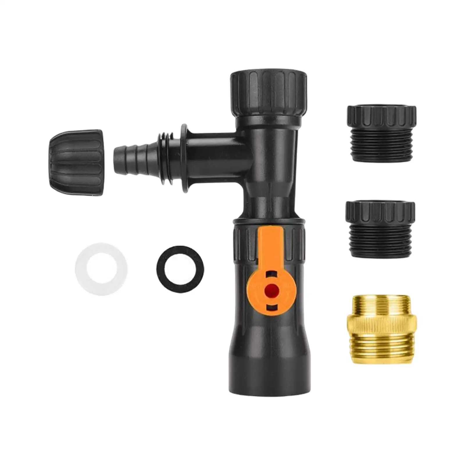 Water Changer Kit Water Exchanger Pump Replacement Parts Faucet Nozzles Connectors Faucet Type Water Changer Fish Tank Cleaning