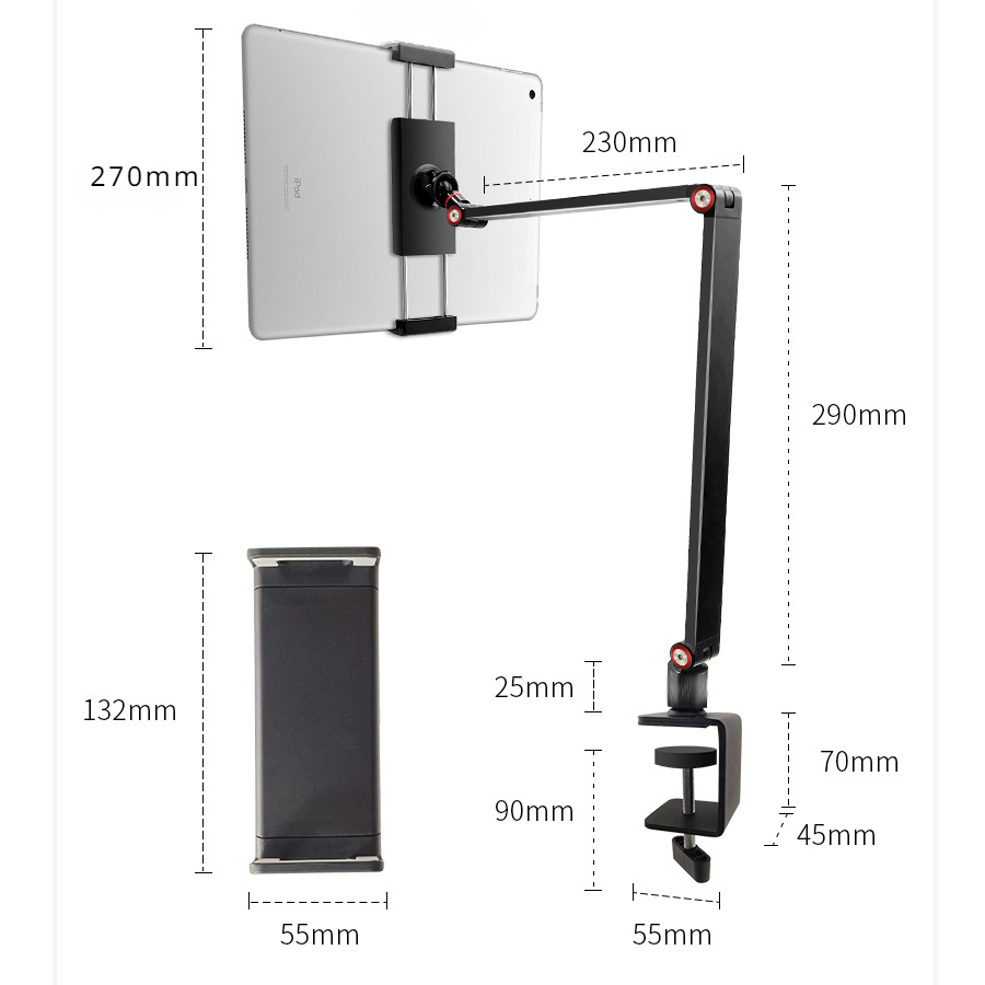 mesa Bed Stand, Clamp, VESA Mount para