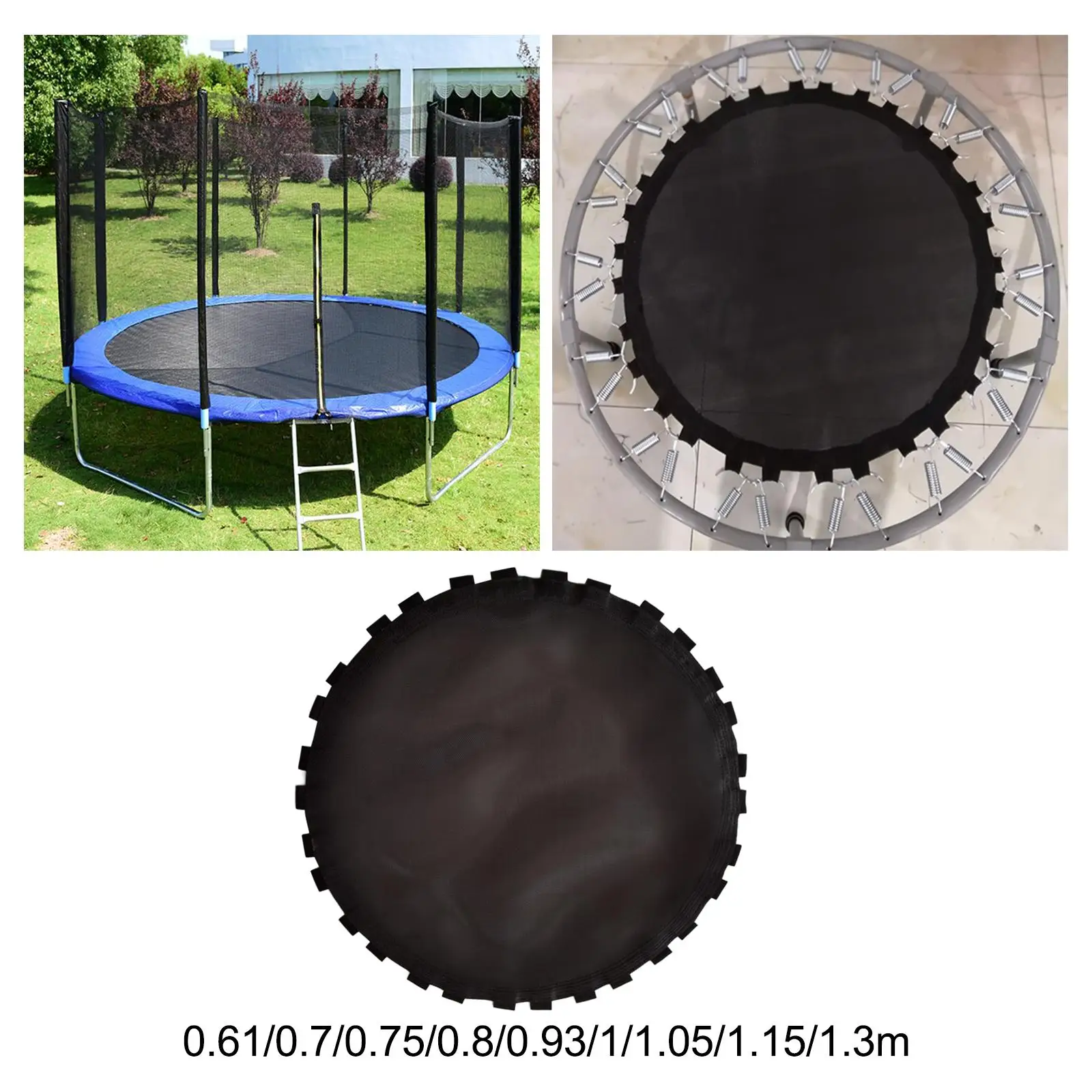 Trampoline Mat Bouncer Workout Durable Parts Reusable Accessory Family
