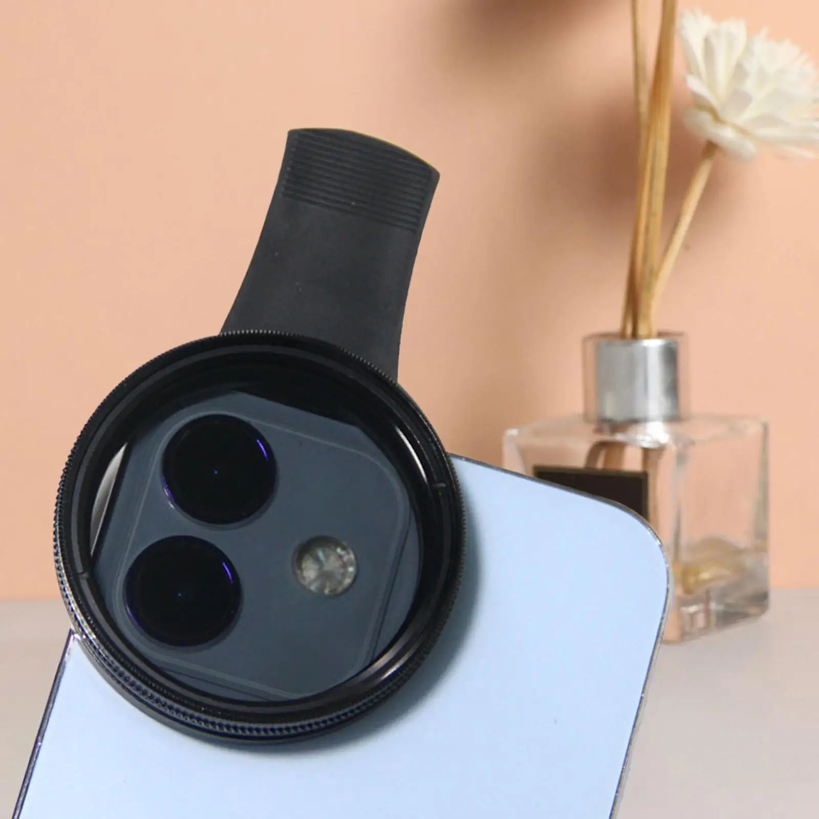 52mm CPL Phone Camera Lens Photography Accessories Portable Optical Glass Polarized Phone Camera Lens CPL Lens Filter with Clip