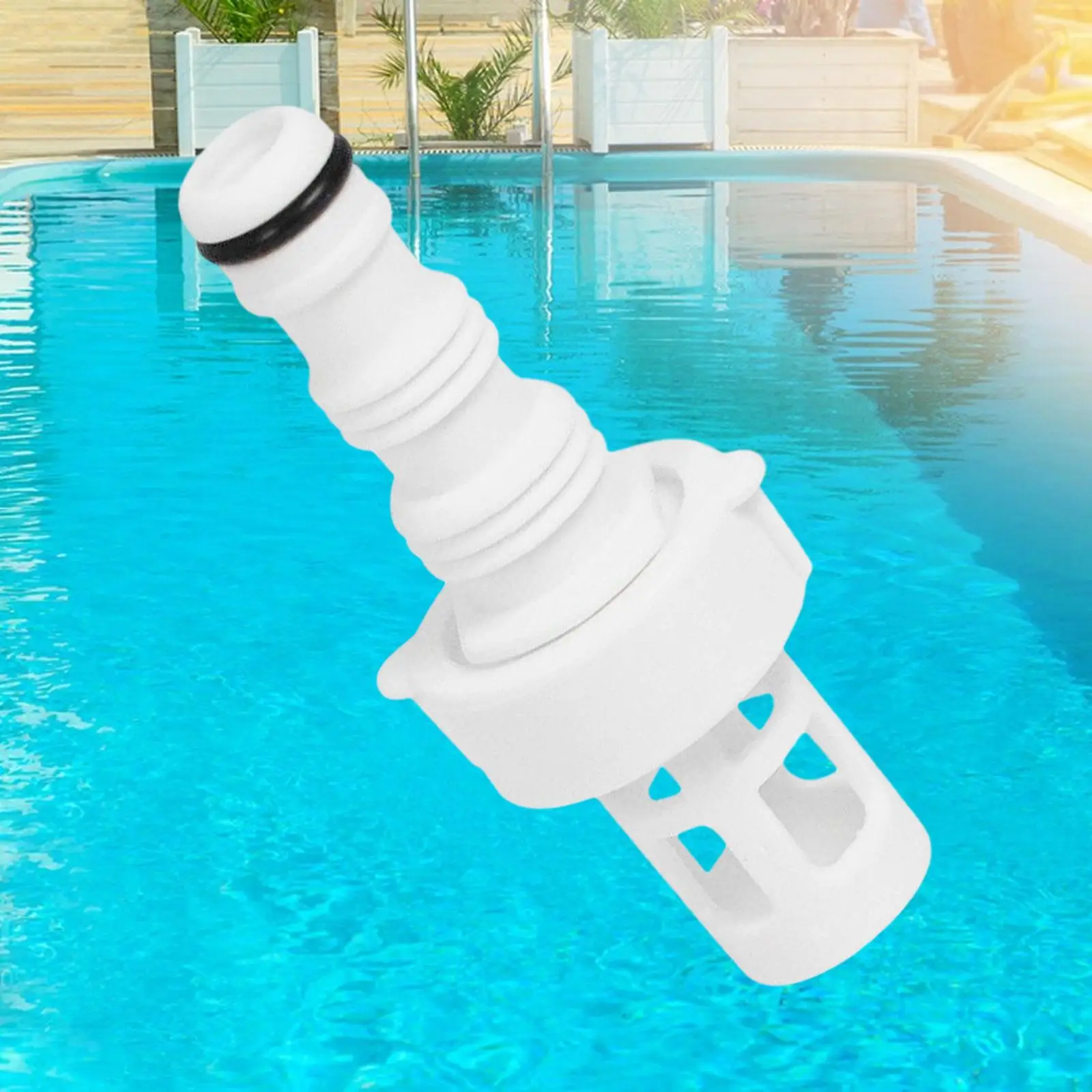 Garden Hose Drain Plug Connector for Round Swimming Pools above Ground Pools