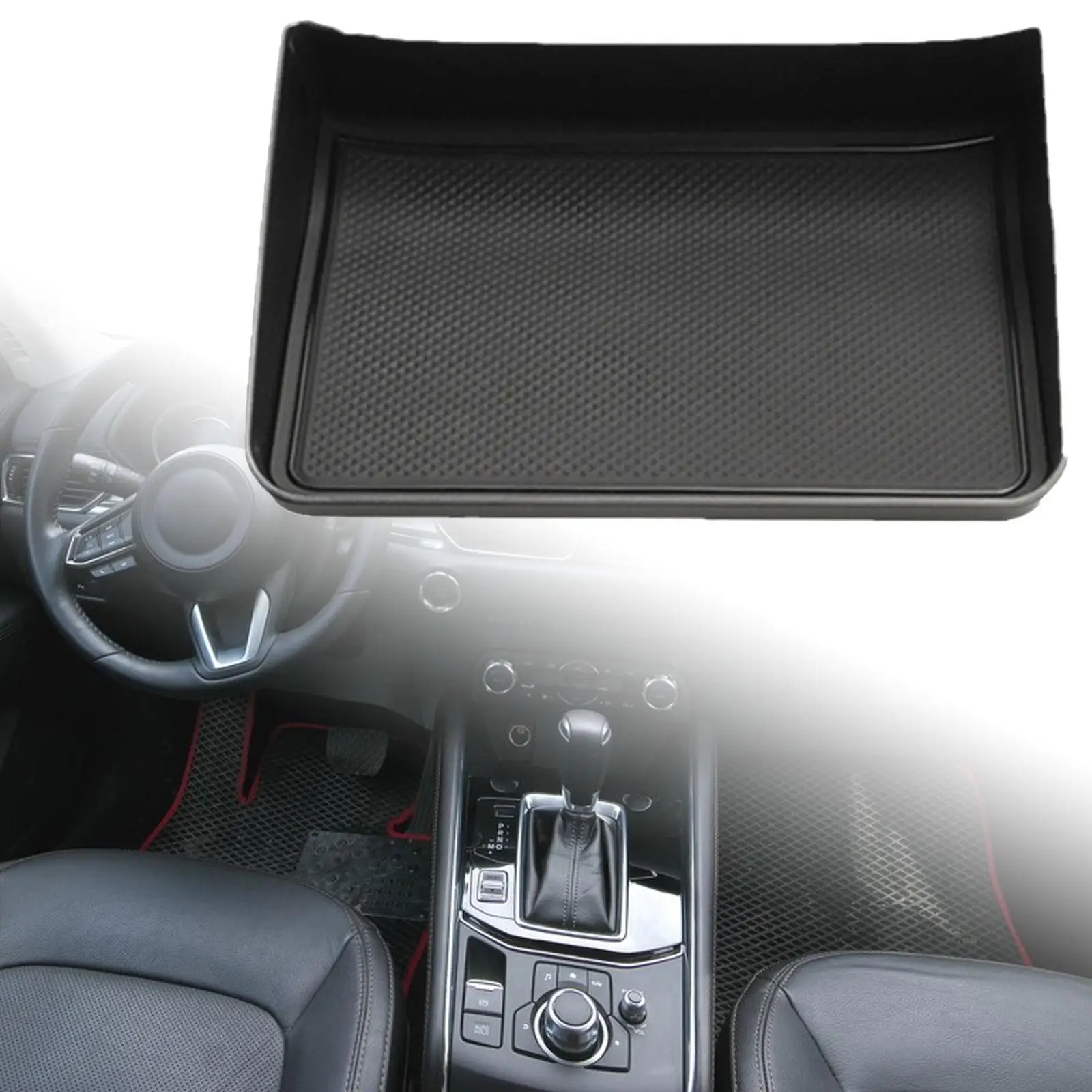 Dashboard Organizer Dashboard Hidden Tray Spare Parts Direct Replaces Anti Slip behind Screen Storage Box for Toyota bz3