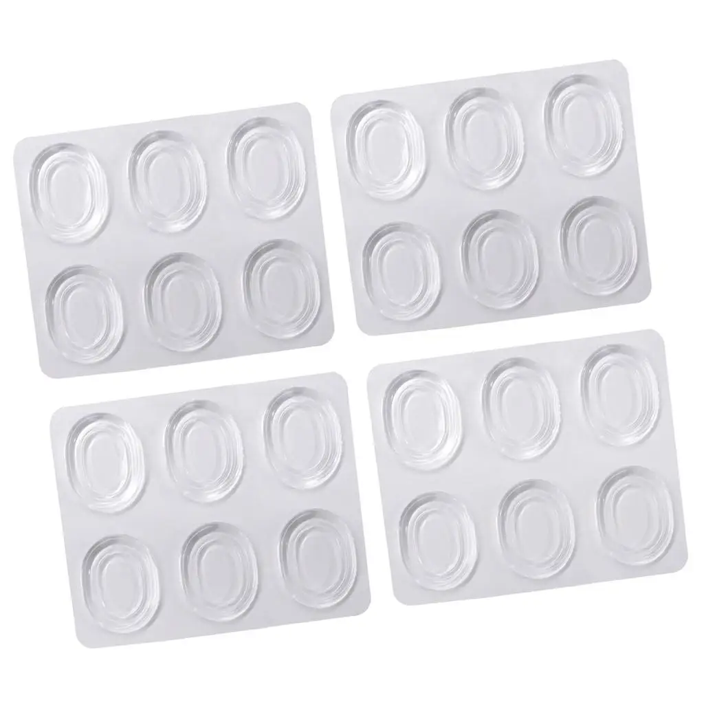 24 X Silicone Gel Drum Damper Pads for Drums  Control Snare Drum, Approx.