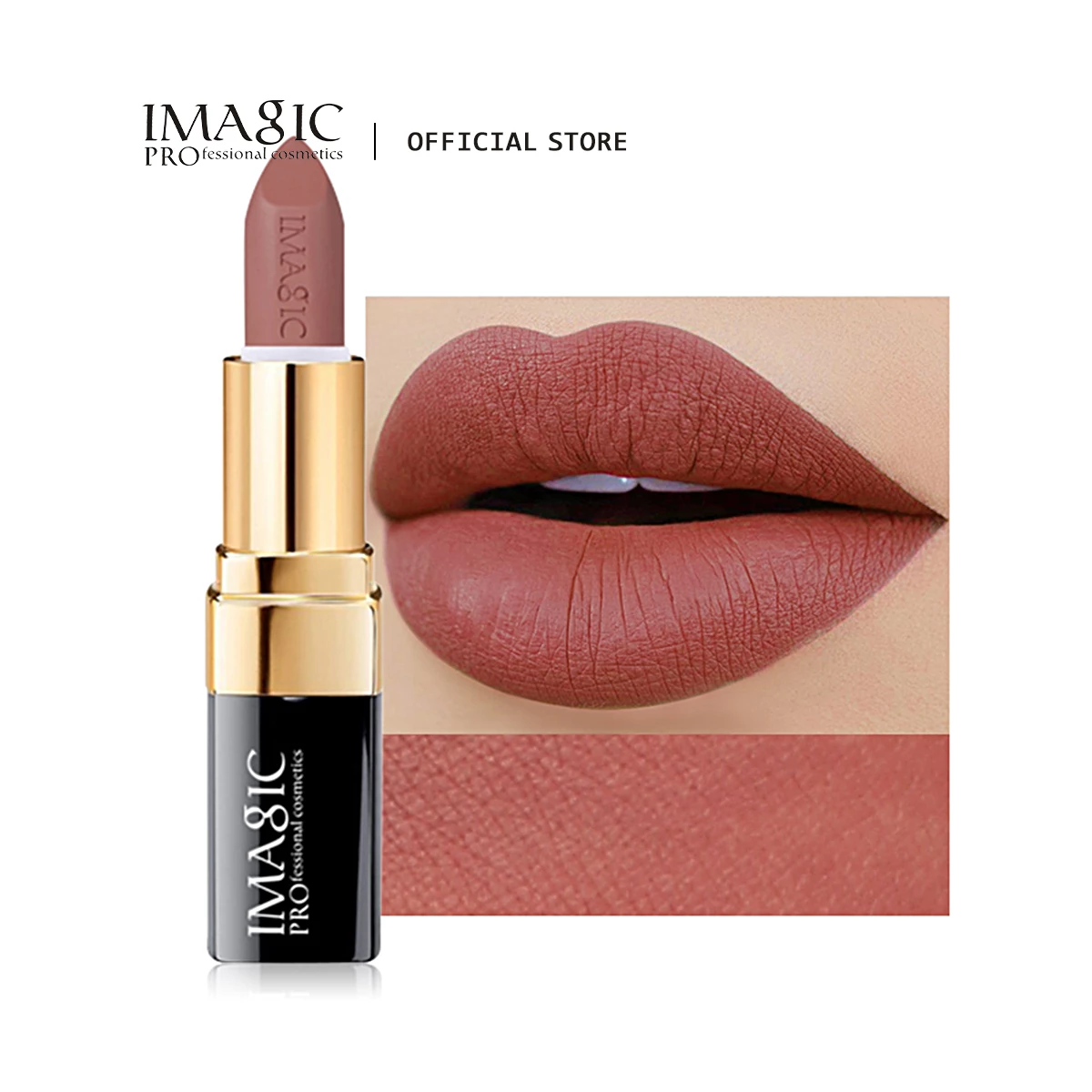 Best of IMAGIC 12-Color Lipstick Matte Waterproof Velvet Pigment Nude Rouge Waterproof Long Lasting Lip Profissional Cosmetics Beauty Reviews & Tips