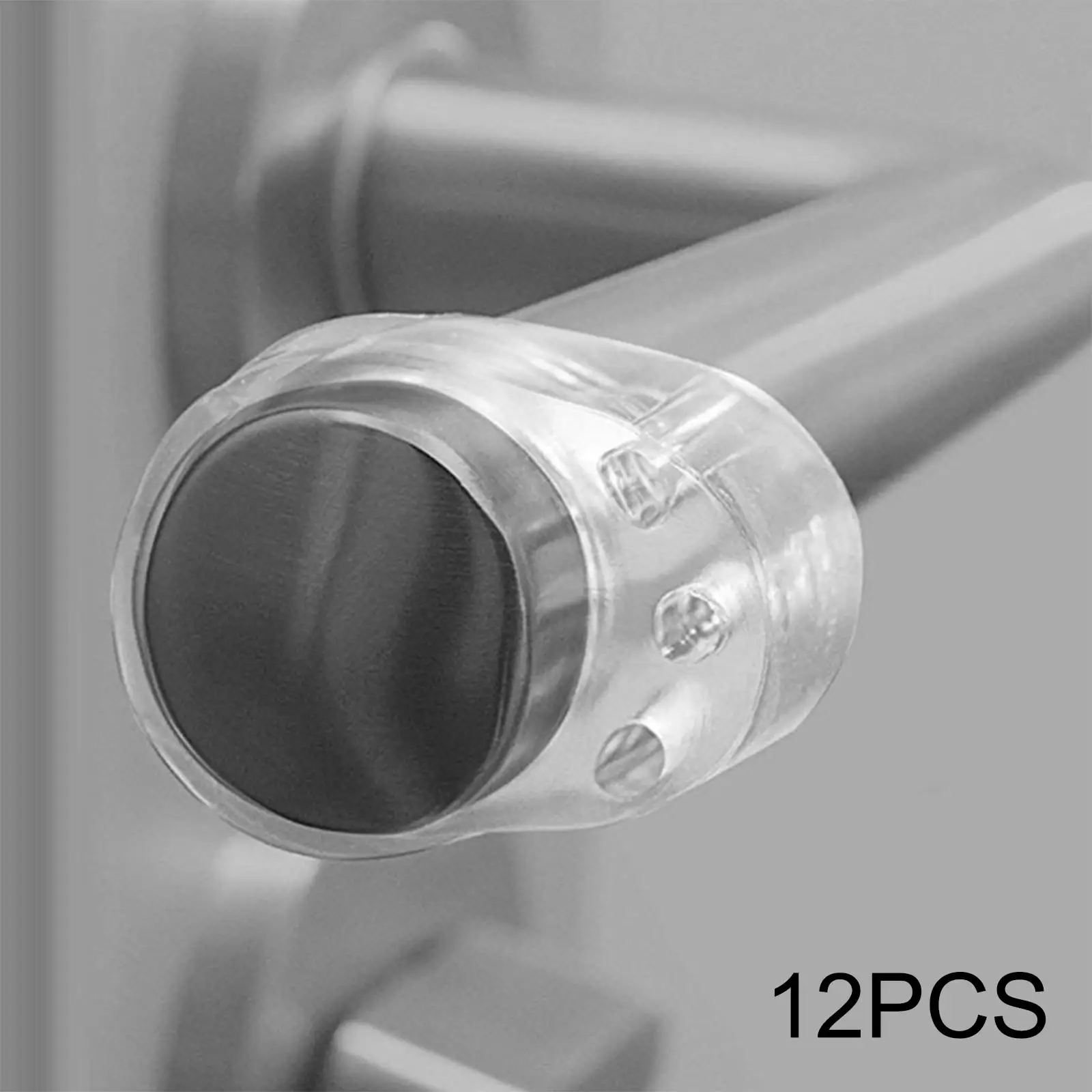 12Pcs Door Handle Stopper, Doorknob Shock Absorber Wall Protector for Apartment Home