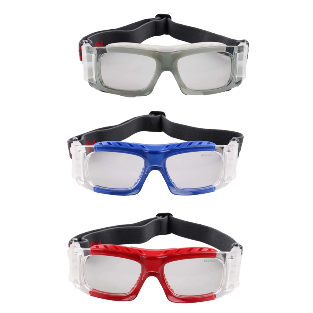 Racquetball Goggles - Performance Anti Fog & Scratch Resistant Protective Eyewear & Adjustable Strap - Choose Colors