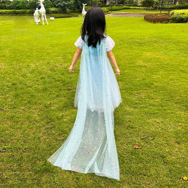 Princesse Cape fille princesse Cape princesse robe de fée Cape enfant fée  horloge princesse costume - AliExpress