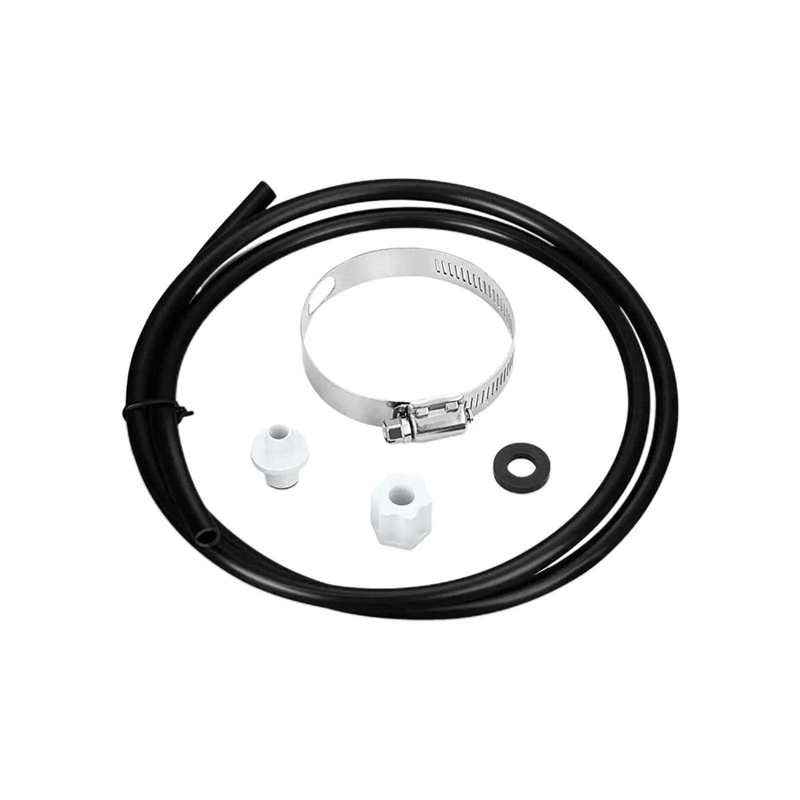 Offline Feeder Connection Pack with Saddle Clamp Chlorinator Feeder Tube 4 Feet for CL200 CL220 Offline Pool Feeder Replacement