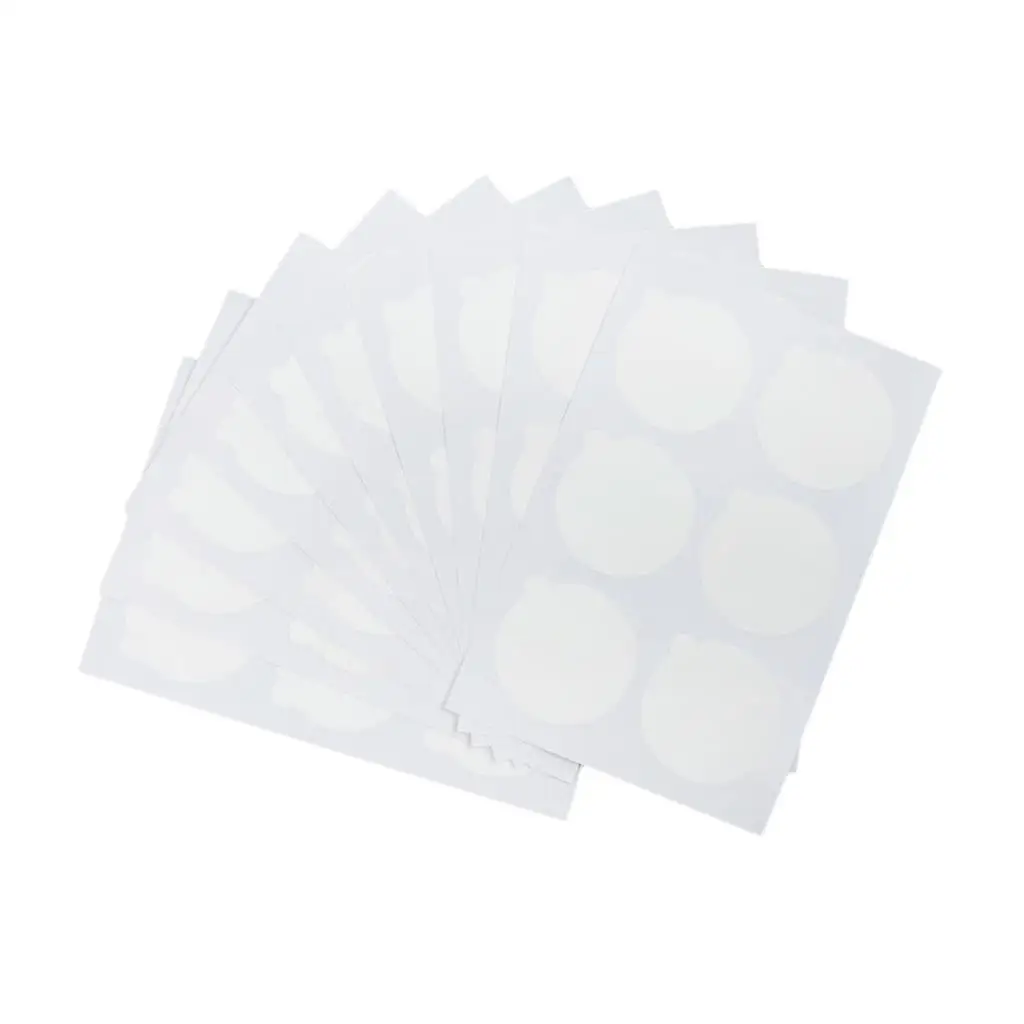60Pcs Disposable Eyelash Extension Adhesive Glue Pallet Sticker Pads 5cm
