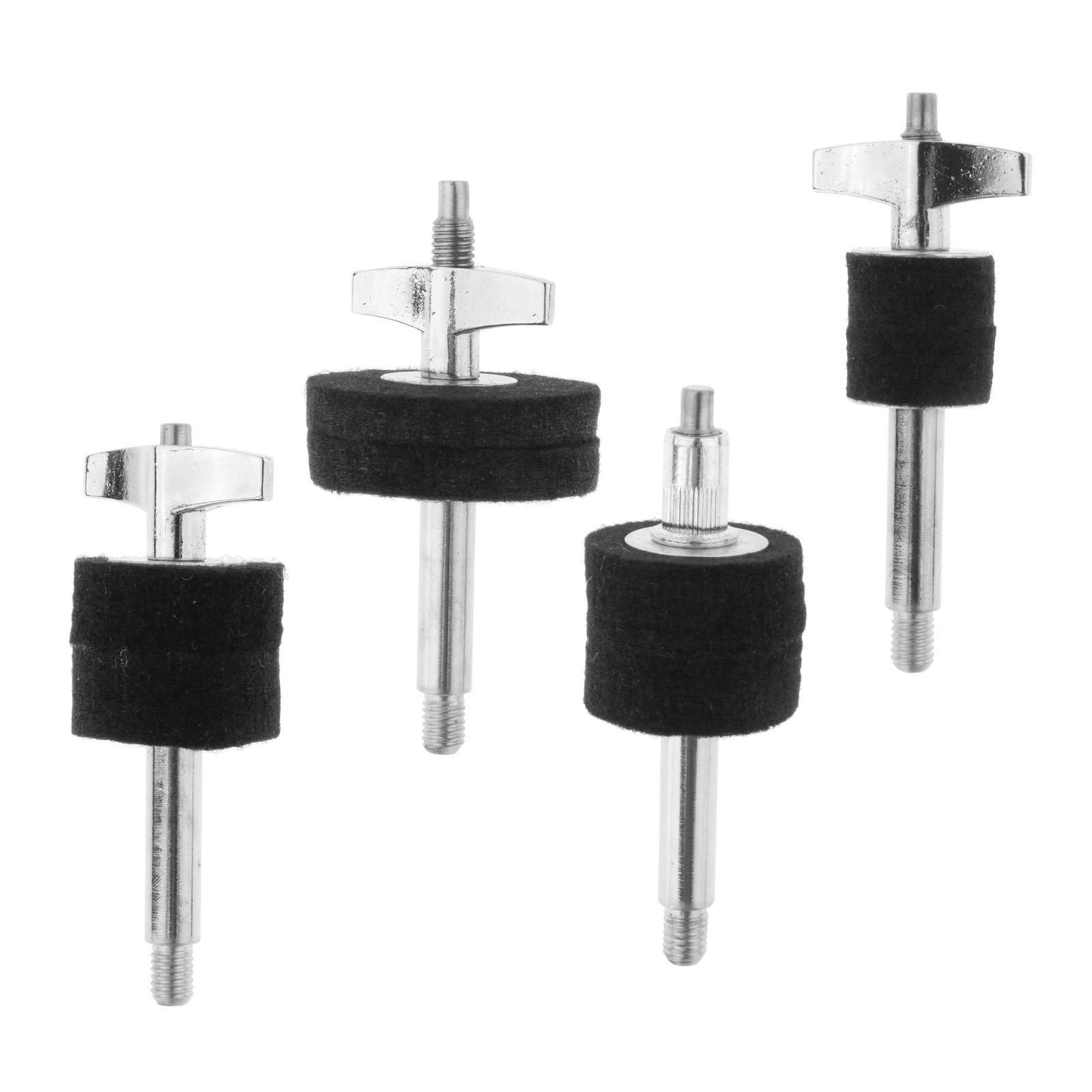 Cymbal Stacker Attachment Replacement Parts Heavy Duty Steel Hi Hat Cymbal Clutch Stand Post for Instrumental Music Jazz Drum