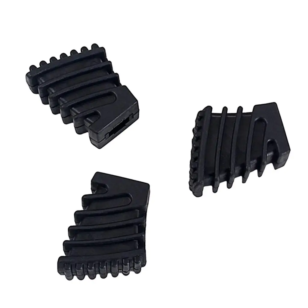 3 Pieces Drum Rubber Feet Pad Small Code Fit for for Drum Hardware Cymbal Stands