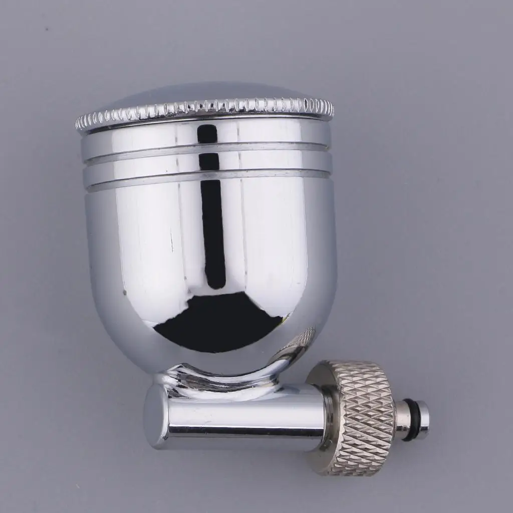 7 Metal Cup Paint Color Cup for Dual / Single Action Side Airbrushes Spray Airbrush Gravity Feed Air Brush Parts Aessories