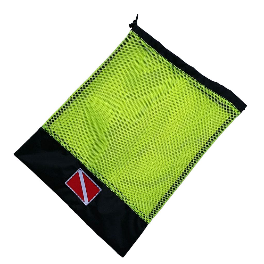 Portable Dive Swimming Mesh gear pouch for Scuba Diving Snorkeling Beach Travel