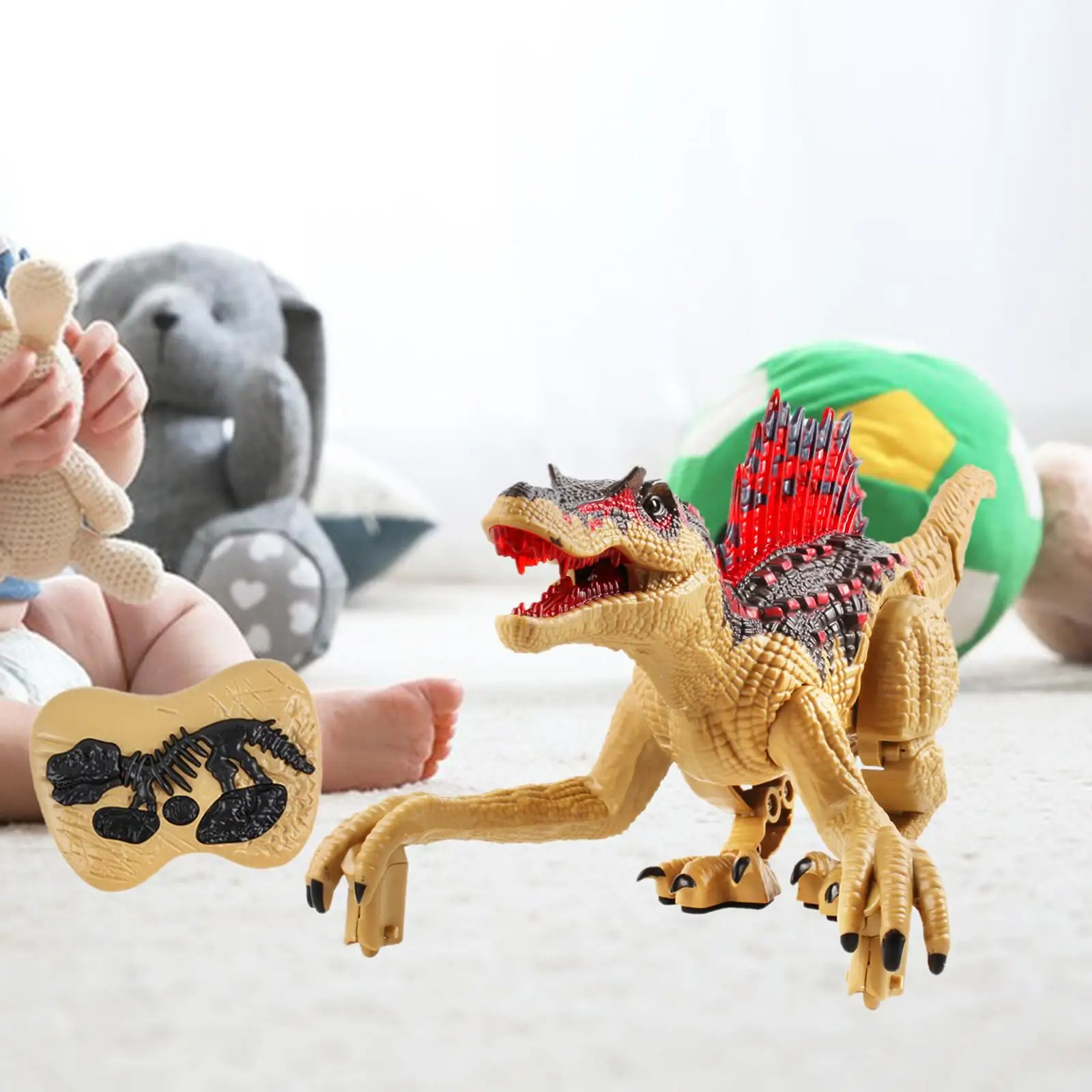 RC Dinosaur Car Remote RC Car Interactive Toy for Children Gift