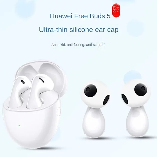 Ultra-thin Ear Tips for Huawei Freebuds 5 Bluetooth Headset Anti-slip  Earplugs Silicone Anti-drop Earphone Cover for Freebuds 5 - AliExpress