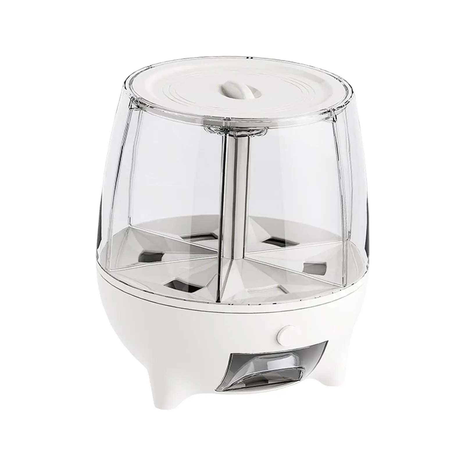 Cereal Dispenser Rotating Easy Control Measuring Airtight Bucket Multi Rotating Rice Food Dispenser for kitchen Bean Rice