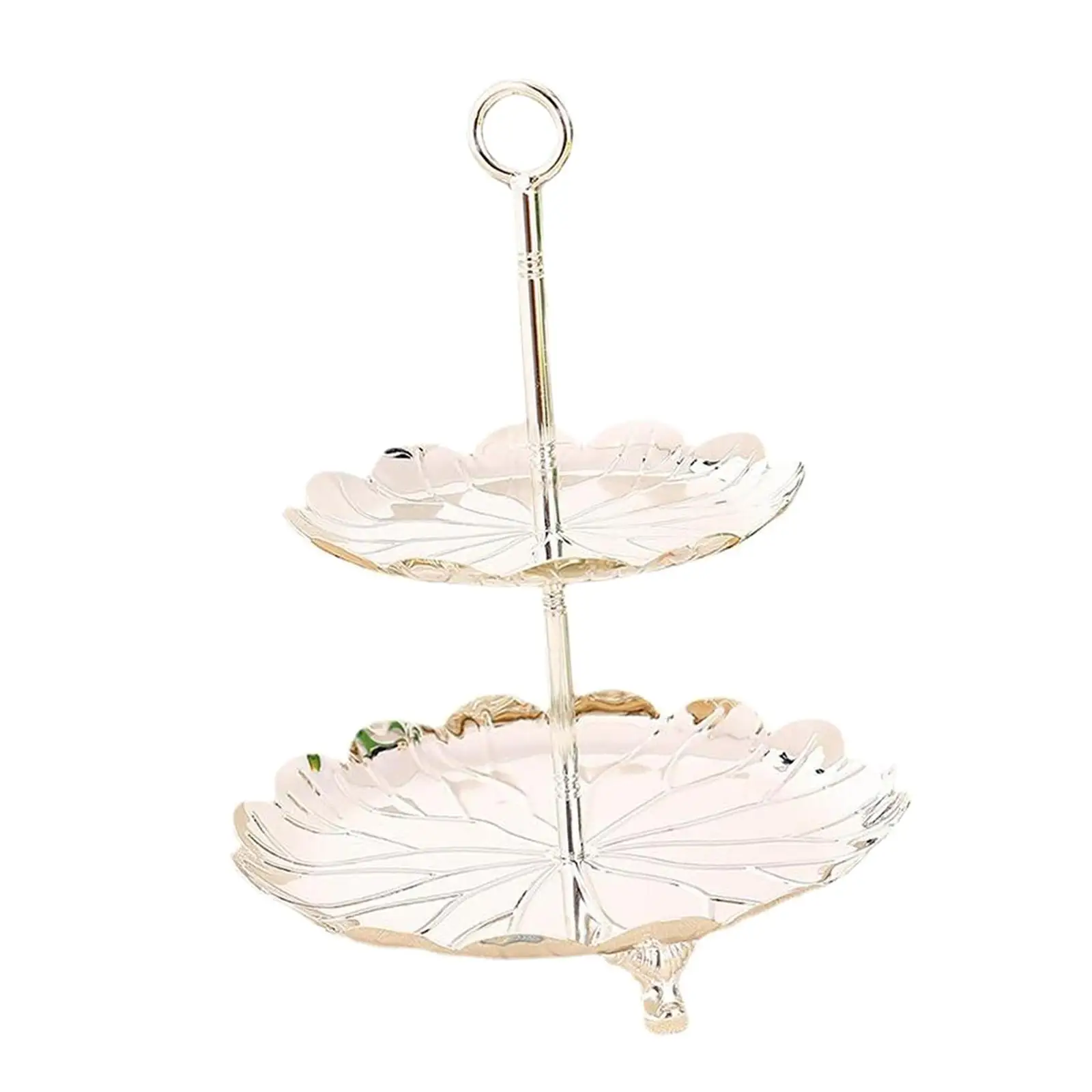 2 Tiered Cake Stand Cupcake Stand Elegant and Luxury for Afternoon Tea