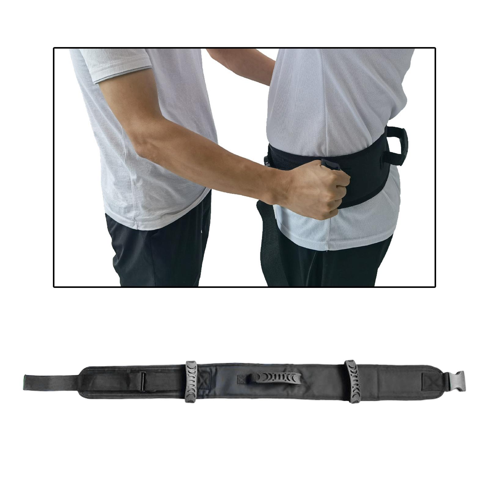 Hoist Gait Belt Detachable Leg Loop Helper Anti-Fall Move Assist Convenient Walking Belt for The Elderly Bedridden Wheelchair