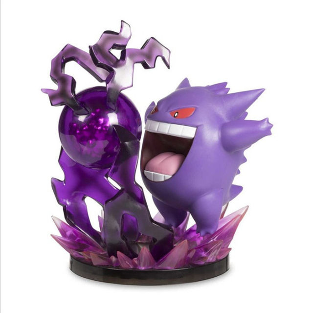 Grande Mega Evolução Figura Pokemon Gengar Charizard Eevee