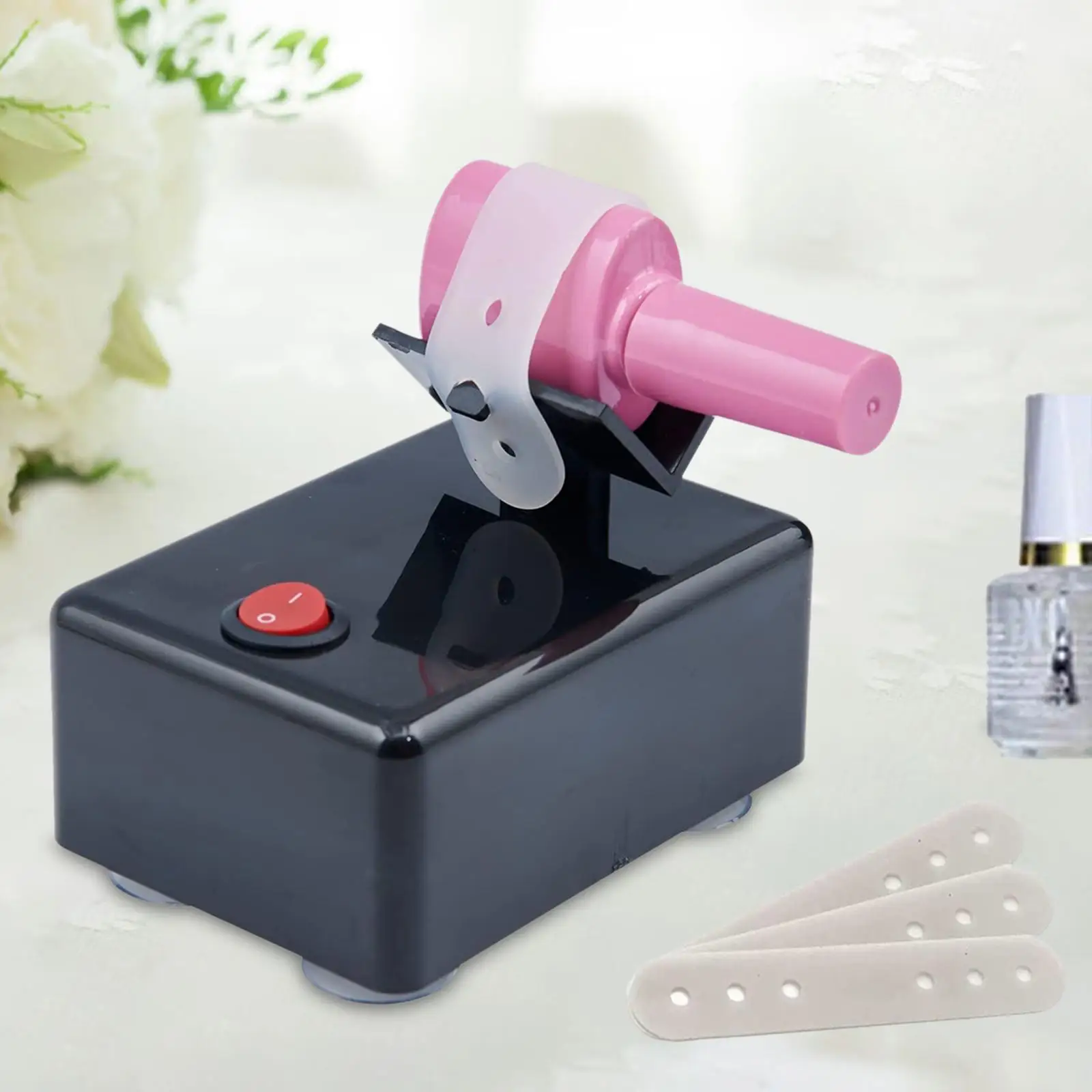 Portable Nail Polish Shaker Powerful Stirrer Liquid Mixer Easy to Use Durable for Makeup Eyelash Adhesives Ink Manicurist Salons