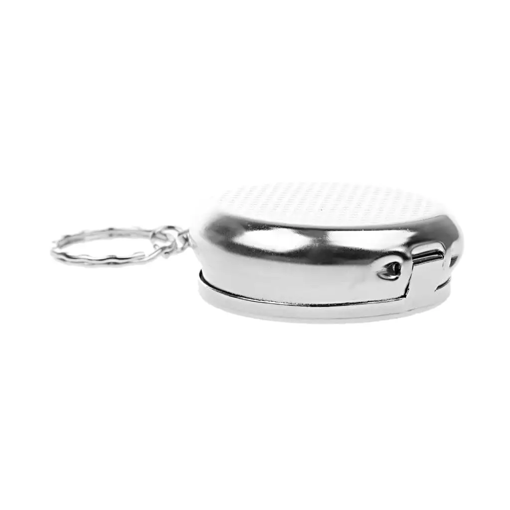 Stainless Steel Portable , Circular   with  & Leaf Shape  Rest