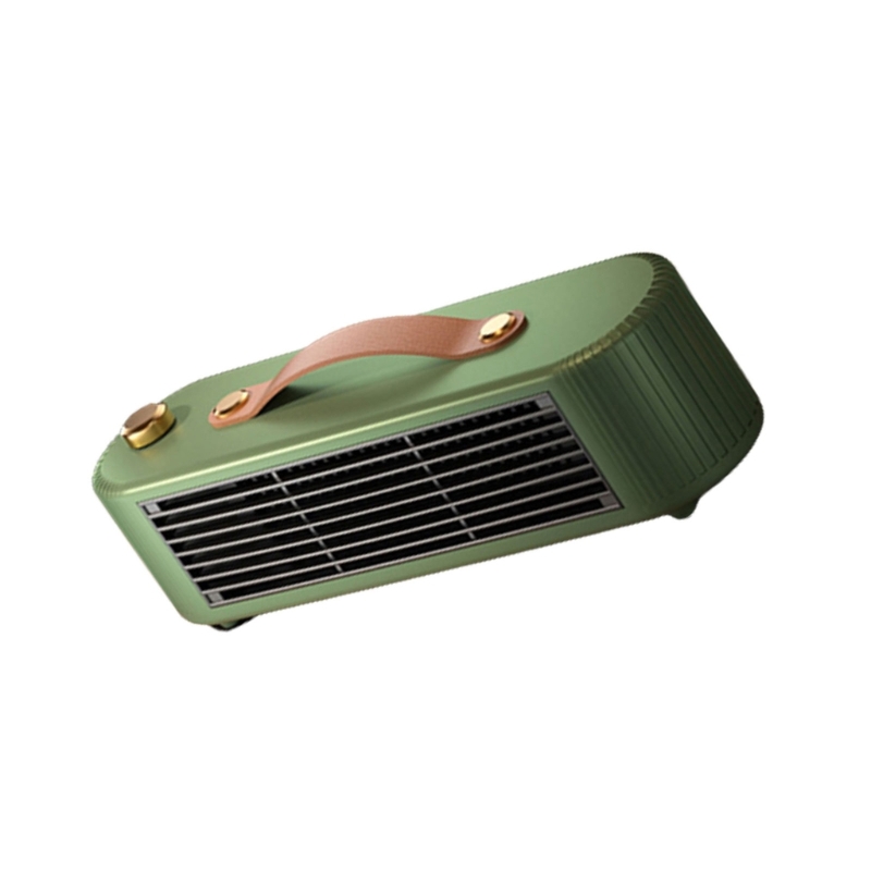 Title 5, 800W Mini Small Space Heater PTC Ceramic Electr...