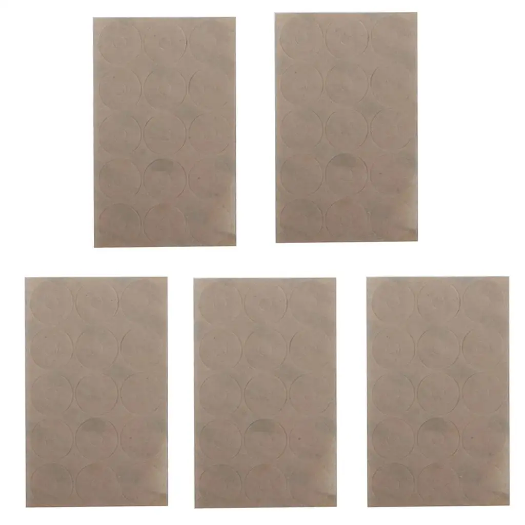 Sticky Grips for Quilting Templates Ruler Sticky Rings, Semi-transparent, 5