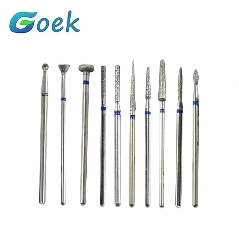 Best of 10pcs / box Dental Burs Polishing Head Sintered Diamond KITs 1.6-6.0mm Dentistry Drill Bits Lab Abrasive Material Tool Supplies Reviews & Tips