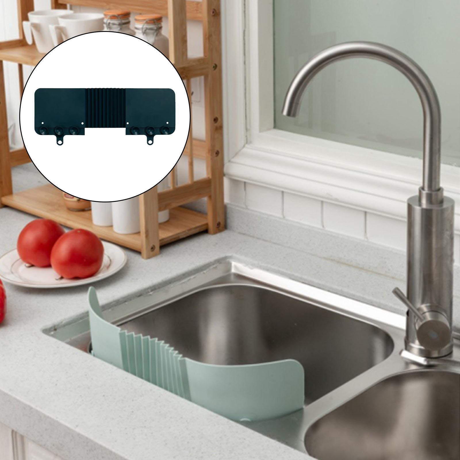 Food Grade Silicone Kitchen Sink Splash Guard Suction for Kitchen Sink