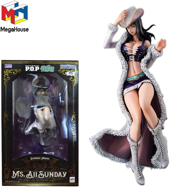 In Stock Original 1/8 MegaHouse Portrait of Pirates Playback Memories Nico  Robin Miss All Sunday ONE PIECE Action Figure Toys - AliExpress