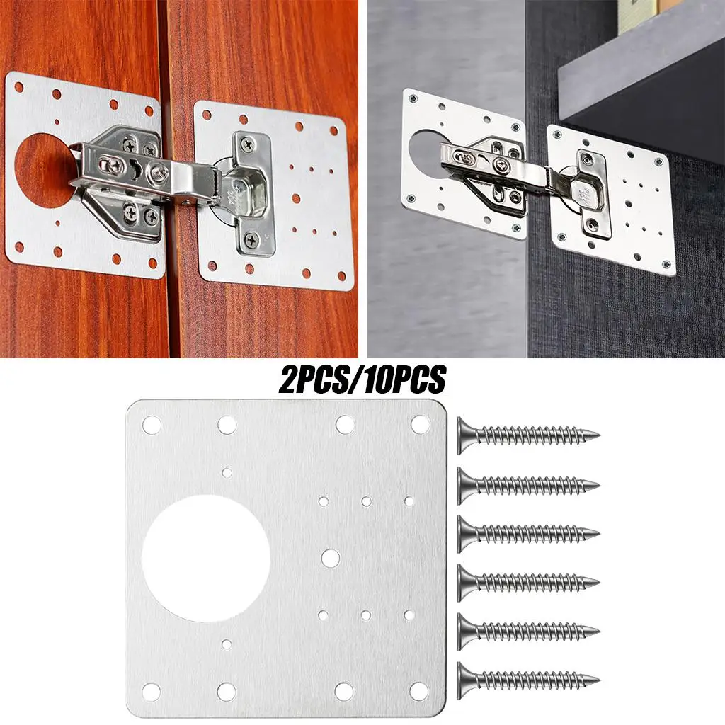 Cabinet Hinges Plate  Plate for Cabinet Doors Cabinet Hardware