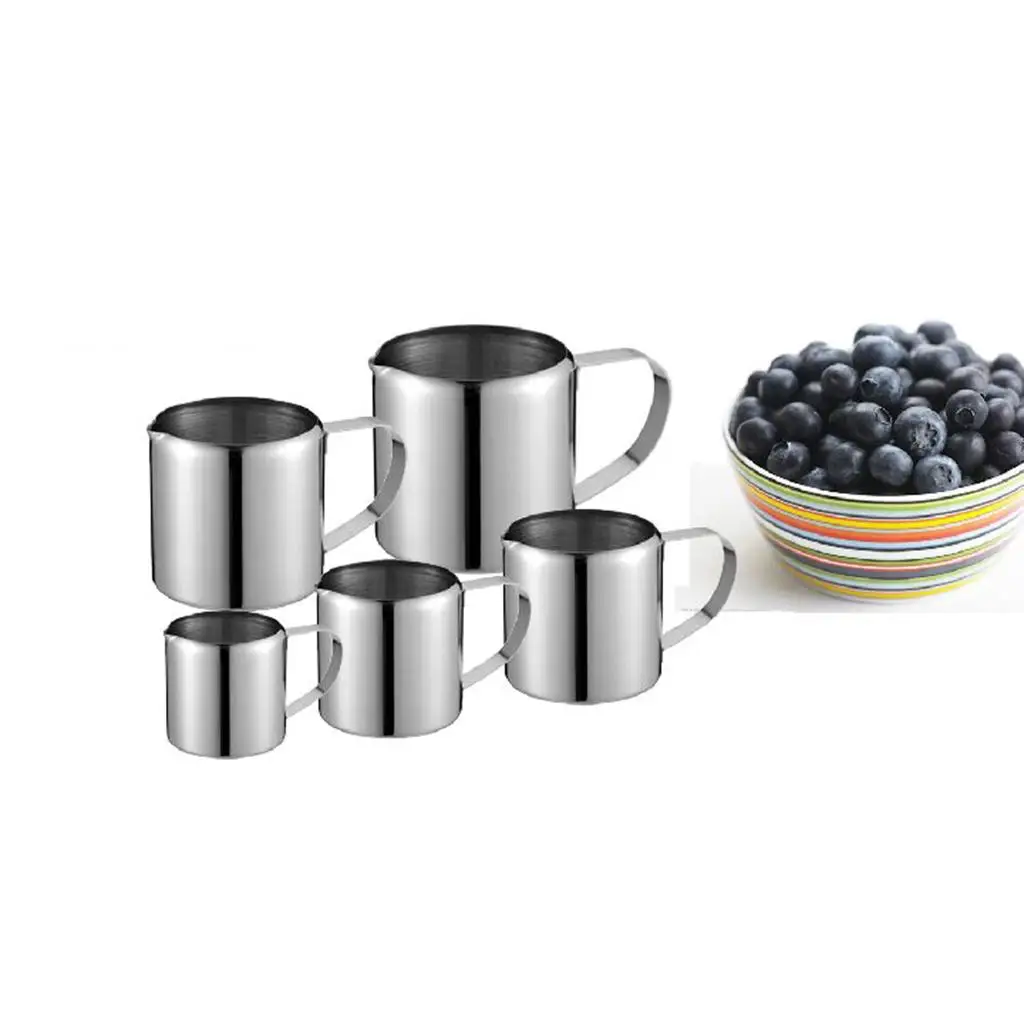 3X Stainless Steel Coffee Tea Pitcher Maker Club Home Kitchen DIY Utensil 1oz