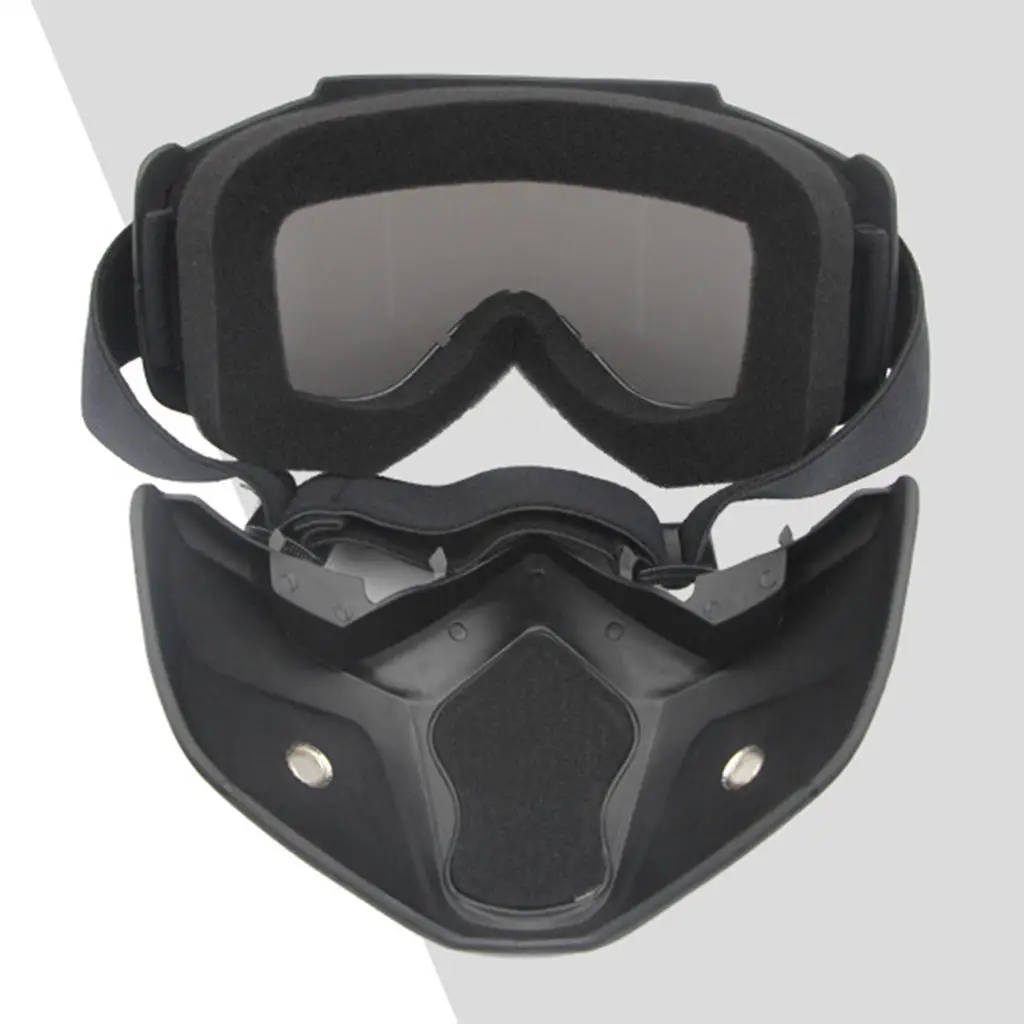 figatia 3x Motocross Goggles Bike Anti Fog Windproof Glasses Shield Protector