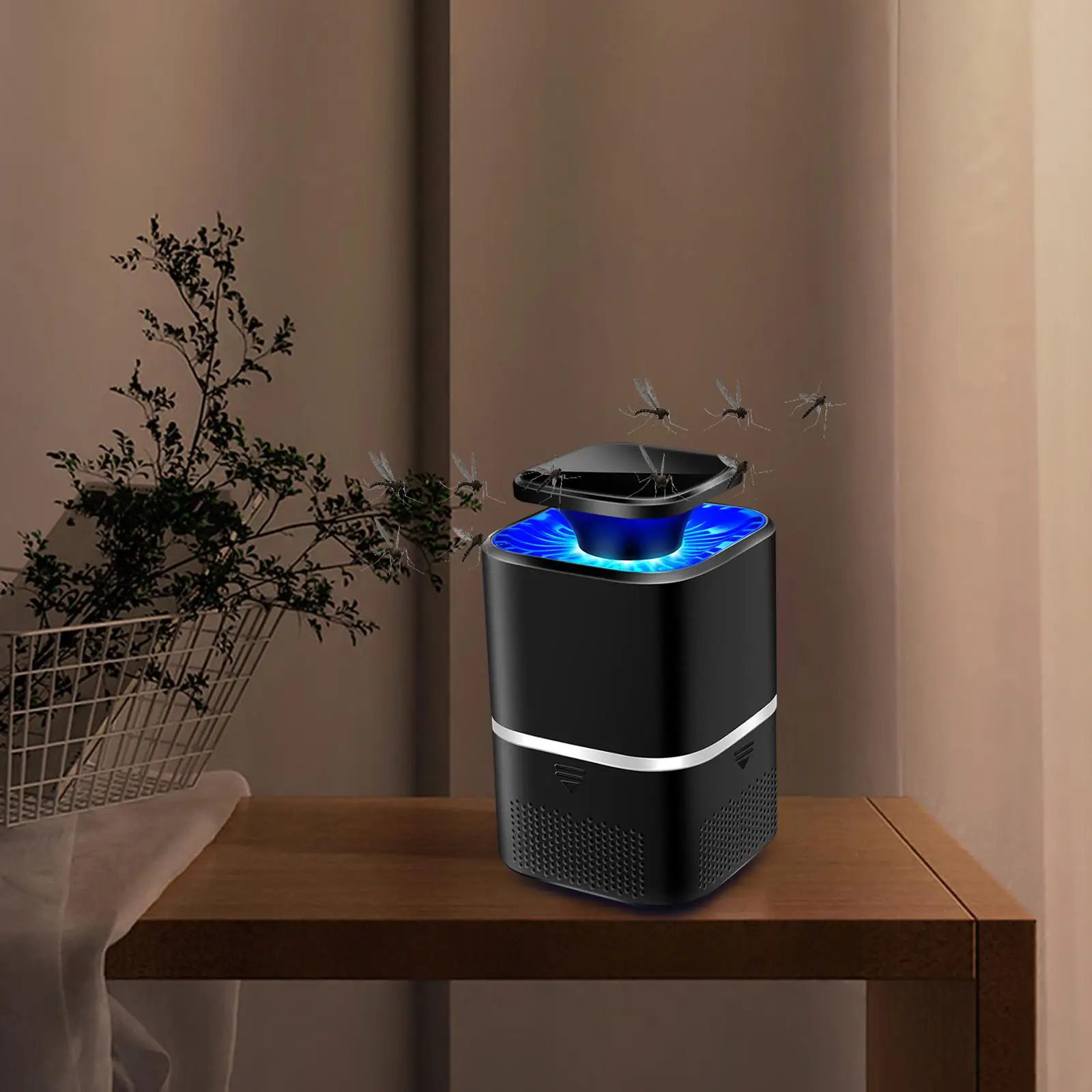 Electric Fly Traps Quiet Attract Electric Lamp for Baby Room
