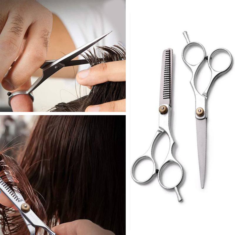 Best of Professional Hair Scissors Barber Thinning Shear Hair Styling Tools 5.5 / 6.0 Inch Stainless Steel Salon Hairdressing Scissors Reviews & Tips